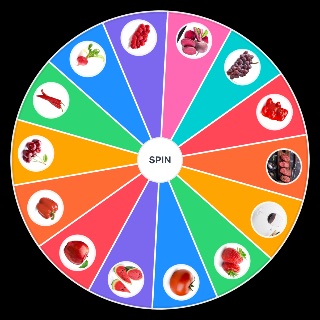 Random Red Food Wheel