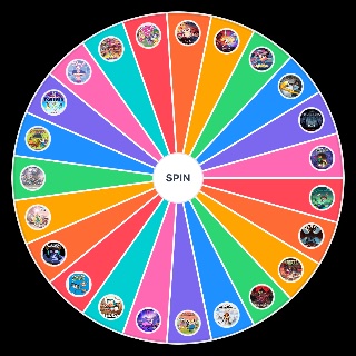 Spin the Wheel: gay people cartoons