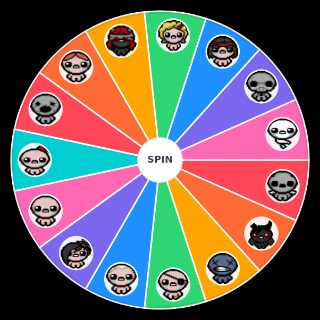 The Binding of Isaac characters Random Generator