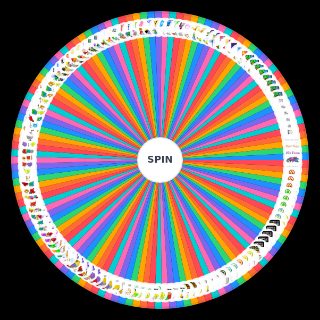 All BFDI Teams Wheel