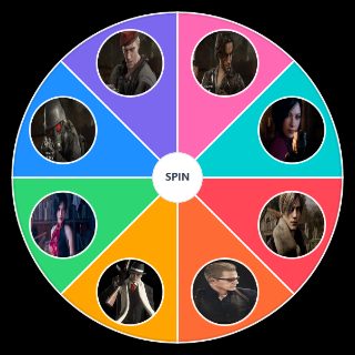 Resident Evil 4 Remake Mercenaries Characters 2.0 Wheel