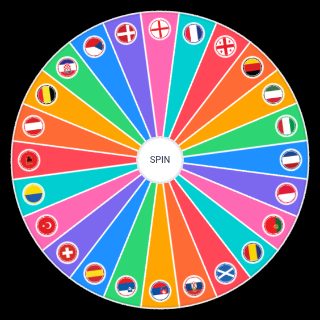 Random EURO 2024 sympathies Wheel