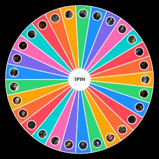 Random RESIDENT EVIL MEN! Wheel