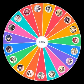 Random Regressed Warrior's Female Dominance Diary characters Wheel