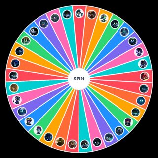 Random Murder Drones Characters Wheel