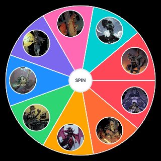 Random All Ravenswatch (1.0) Heroes Wheel