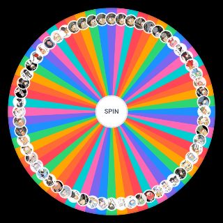 All Daebom characters (2025) Wheel