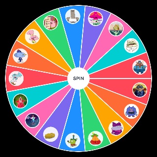 Random Chowder Recurring Characters Wheel