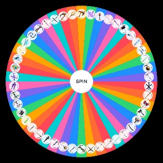 Random One Fruit sword Wheel