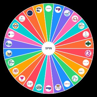 Random UK Railway Operators Wheel