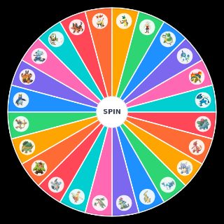 2nd Evolution Pokémon Starters Random Generator