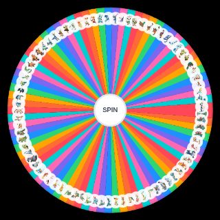 Spin the Wheel: All Starter Pokemon