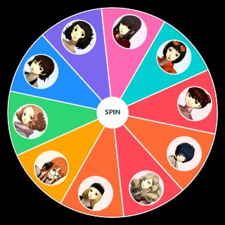 Random Persona 5 Royal Romance Options Poll Wheel