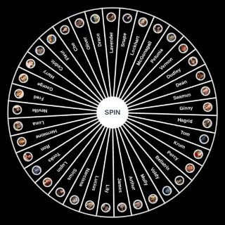 Random Harry Potter / Hogwarts Schüler Wheel