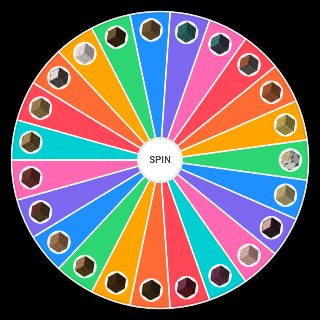 Spin the Wheel: Minecraft Wood 1.22