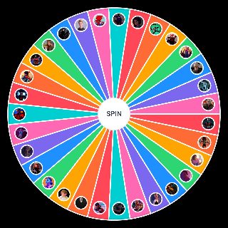 Random Spider Man Into/Across the Spider verse characters Wheel