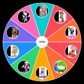 Spin the Wheel: Sonic Female Characters