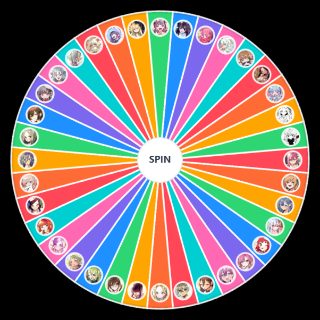 Spin the Wheel: 100 Girlfriends Characters