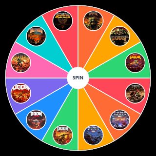 Random DOOM Games (1993 2025) Wheel