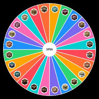 Random All Minecraft Wood Blocks Wheel