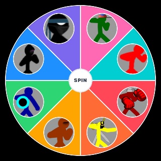 Spin the Wheel: Combat Tournament Legends Characters