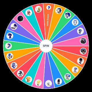 All sonic forms Wheel