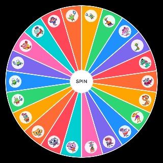 Random work it out wombats characters Wheel