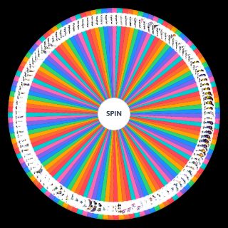 Random Undertale & Deltarune Ship (with labels) Wheel