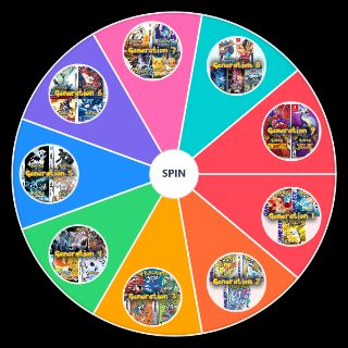 Pokemon Generations (1 9) Random Picker