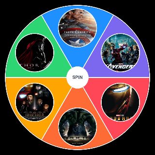 Marvel Cinematic Universe Phase 1 Random Generator
