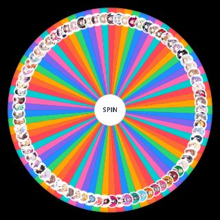 All Hololive Girls JP EN ID REGLOSS Wheel