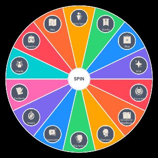 Genshin Impact Buttons Wheel