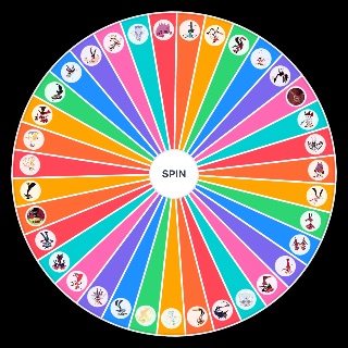 Random No Spoilers Hazbin Hotel Characters (S1+S2) Wheel