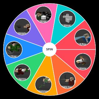 Spin the Wheel: Murder Mystery 2 Powers
