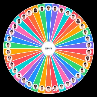Random Atlanta Braves Players Wheel