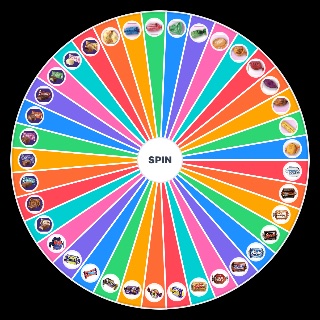 Spin the Wheel: Christmas chocolate box sweets