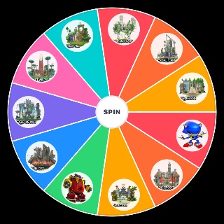 Random Classic Sonic Stages in generations Wheel