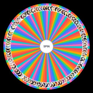 Spin the Wheel: MyAnimeList Top 100 Anime and Manga Characters