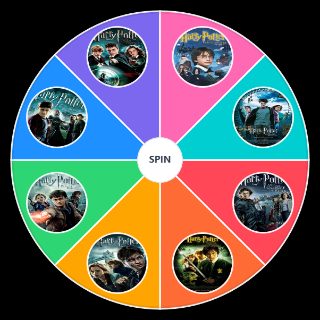 Random All The Eight Harry Potter Movies Wheel