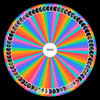 Spin the Wheel: Garten of Banban Characters (0 8)