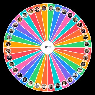 Spin the Wheel: white boy of the month categorizer