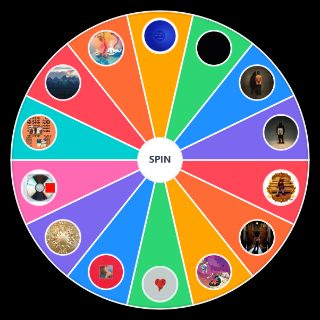 Random Kanye West Albums (Updated) Wheel