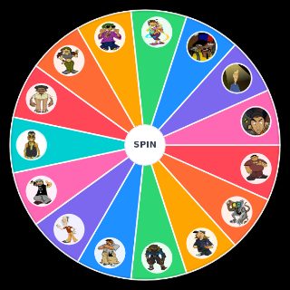 Random The Nutshack Characters Wheel