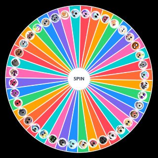 Spin the Wheel: All dandys world characters