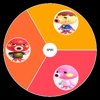 Choose a Random Animal Crossing: New Horizons Octopus Villagers