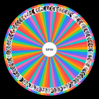 Random 100 ANIMES Wheel