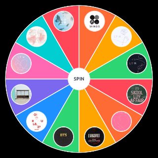 Choose a Random BTS' albums