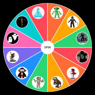 Random Halloween Monsters Picker