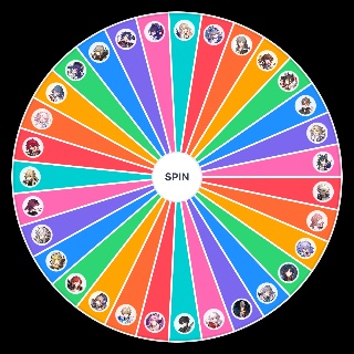 HSR character Wheel
