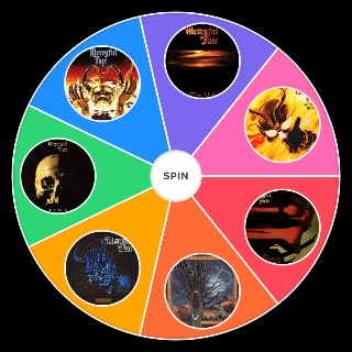 Spin the Wheel: Mercyful Fate Studio Albums